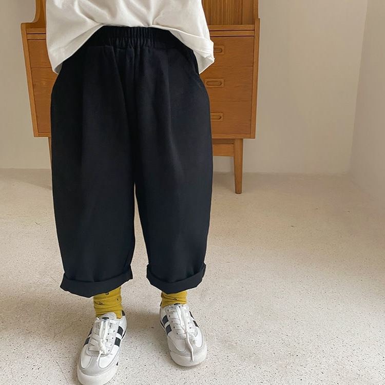 Quần Baggy  Phong Cách ulzzang Cho Bé Trai Bé Gái