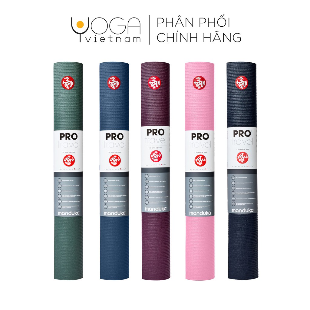 Thảm tập yoga du lịch MANDUKA PRO Travel 2.5mm