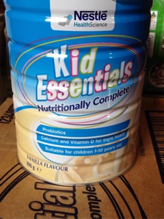 Sữa Kid Essentials(800gr), dành cho trẻ chậm tăng cân