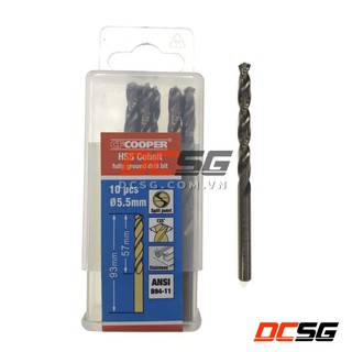 MŨI KHOAN THÉP INOX CFCOOPER HCM050