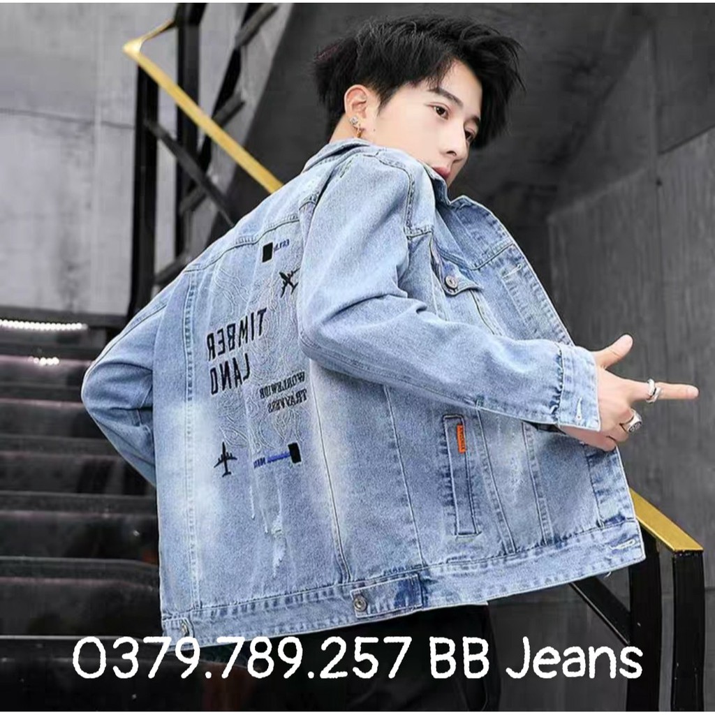 [Sỉ] Áo khoác jeans đẳng cấp sang trọng Top 3 của Chiwawa Family LE Kingbag Timber đủ size nha