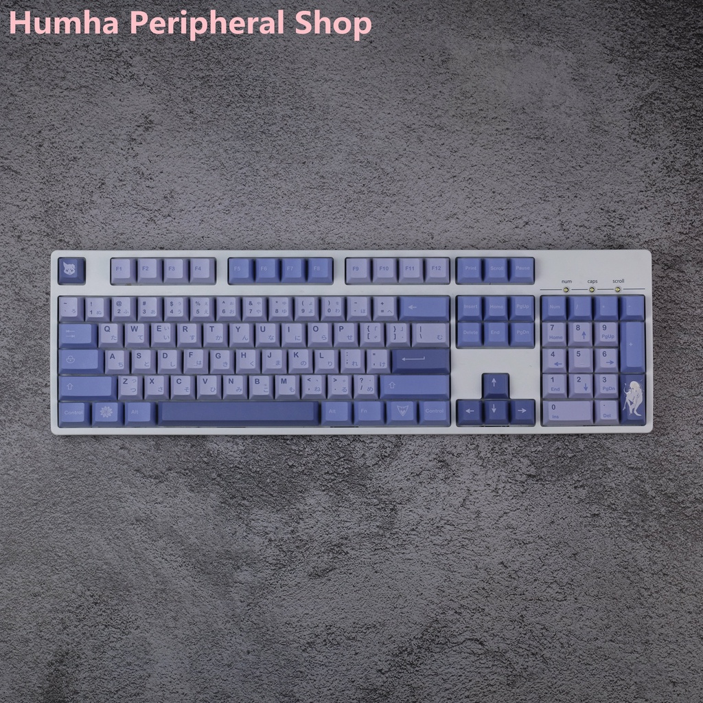 Gmk Frost Witch R2 keycaps 142 Phím Chất Liệu PBT Chuyên Nghiệp Dành Cho Bàn Phím Cơ Cherry profile