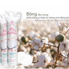 Bông Tẩy Trang Dr.Her 100% Cotton 120 Miếng