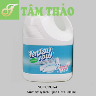 Nước rửa ly tách Thái Lan Lipon 3600ml (màu trắng) 8850002010772