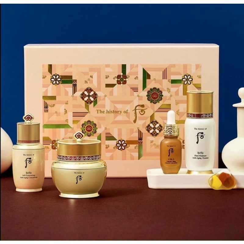 Set kem dưỡng Whoo Bicheop Ja Yoon -set kem bichup hồng nhuận chống lão hoá ,nâng cơ săn chắc da_𝑬𝑩𝑰𝑺𝑼 𝑪𝑶𝑺𝑴𝑬𝑻𝑰𝑪