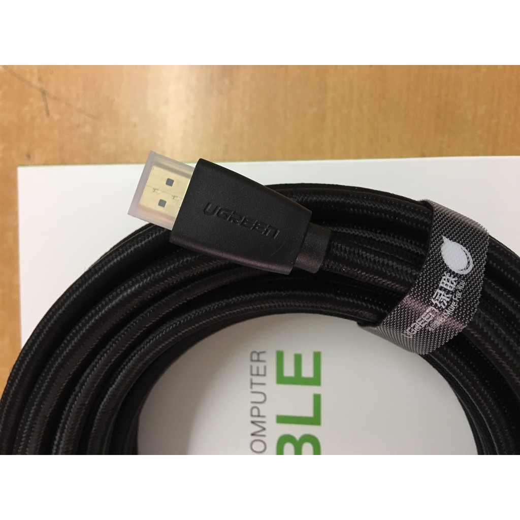 Cáp HDMI 2.0 dài 15m hỗ trợ full HD 4Kx2K chính hãng Ugreen 40416 cao cấp bảo hành 24 tháng