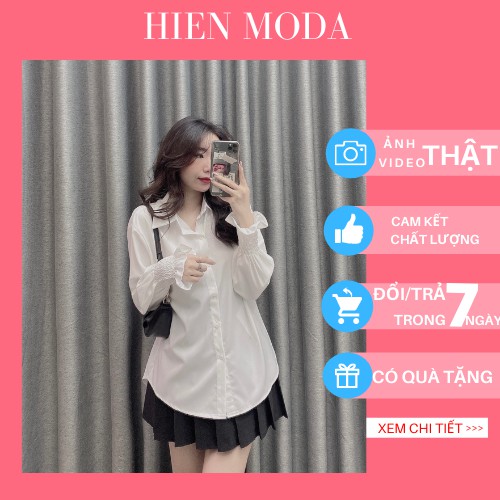 Áo sơmi nữ tay bo chun,Áo sơ mi công sở dài tay