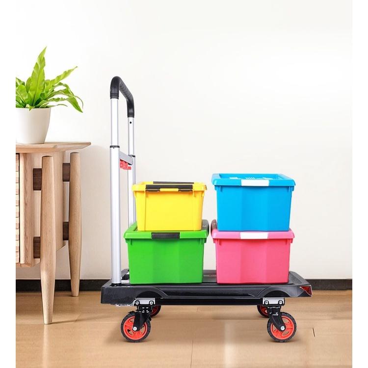 Xe Đẩy Hàng Gấp Gọn  4 Bánh
