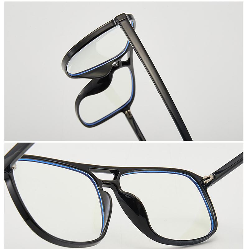 Mắt Kính Gọng Nhựa Chống Tia Cực Tím / Ánh Sáng Xanh Phong Cách Vintage Cho Nam Và Nữ | BigBuy360 - bigbuy360.vn