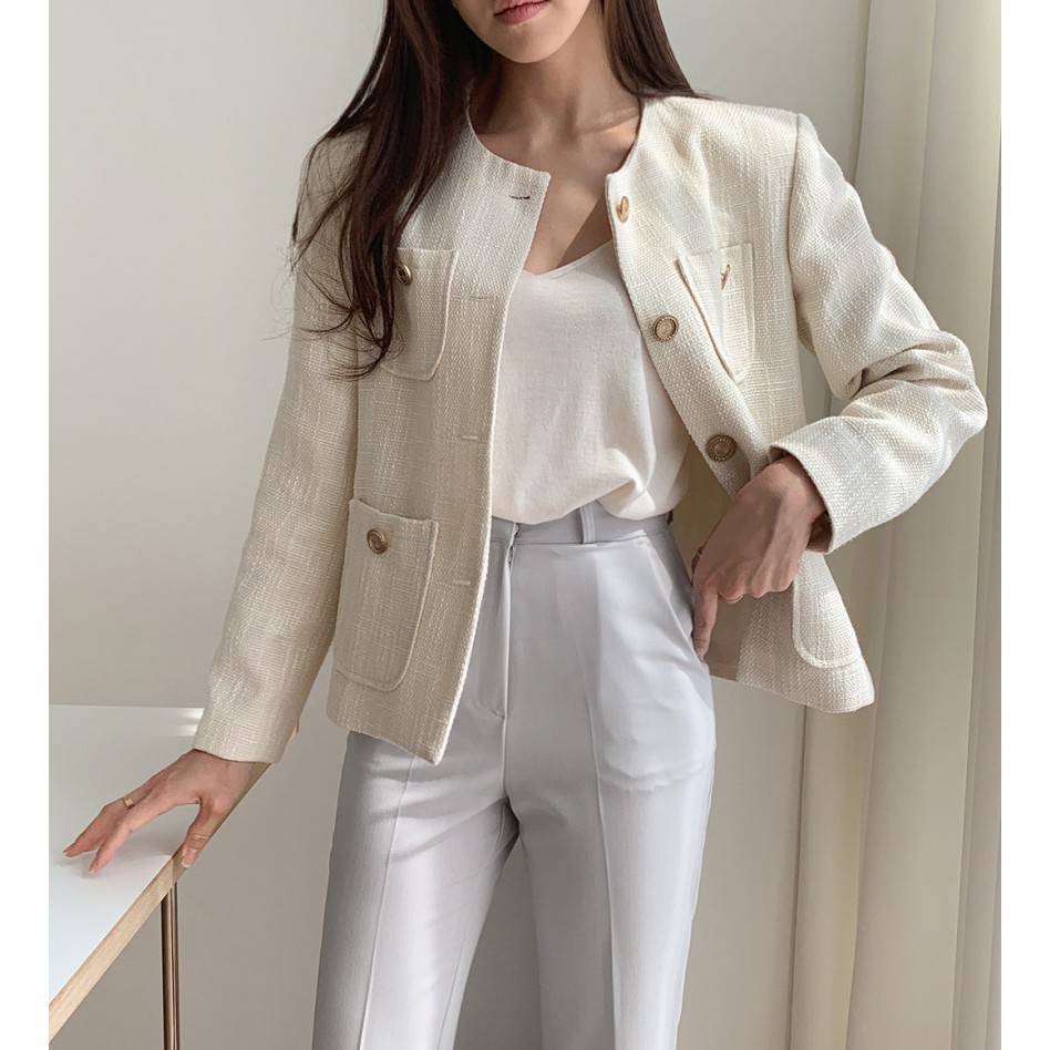 Áo khoác ngắn mỏng 2 màu sang trọng ,giản dị | BigBuy360 - bigbuy360.vn