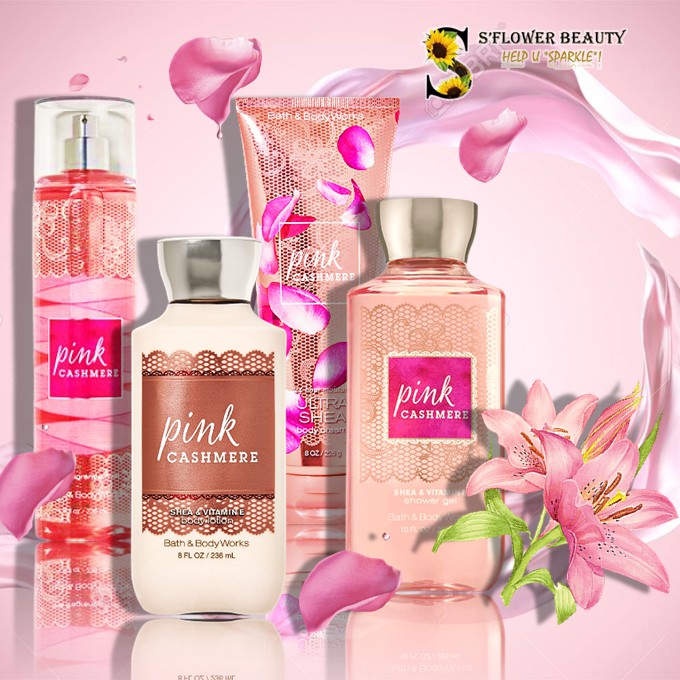 Pink Cashmere | Sản Phẩm Tắm Dưỡng Xịt Thơm Mịn Da Lưu Hương Toàn Thân Bath &amp; Body Works