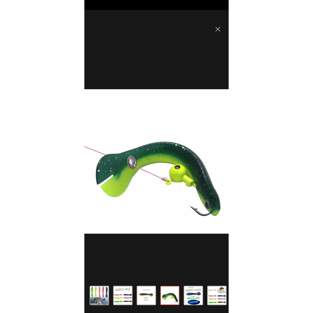 Mồi mềm mới lạ lăng quăng HKN Fishing