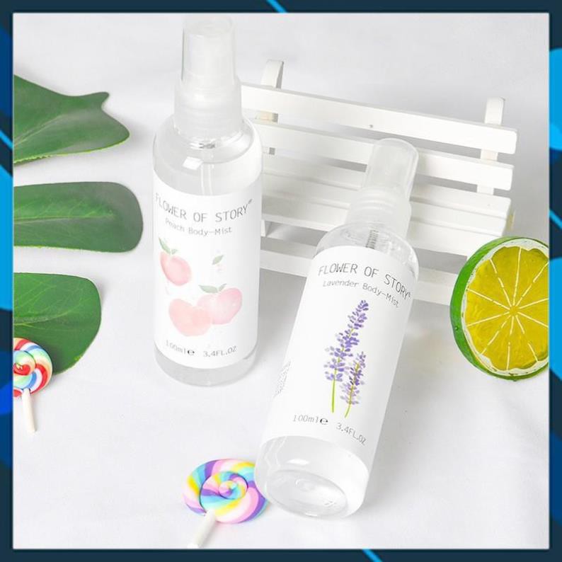 Một Chai Xịt Thơm 2in1 Body Và Xịt Thơm Phòng Hương Hoa Quả Flower Of Story 100ml | BigBuy360 - bigbuy360.vn