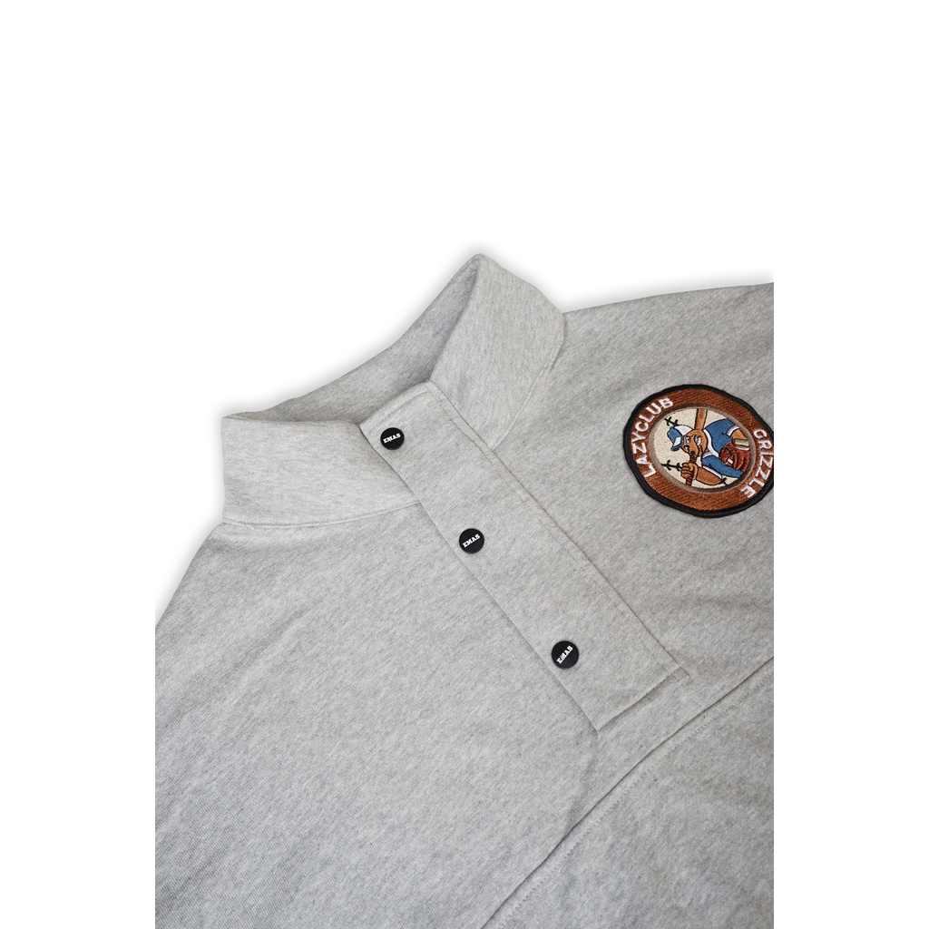 Áo Halfzip EMAS Grizzle Halfzip/Grey