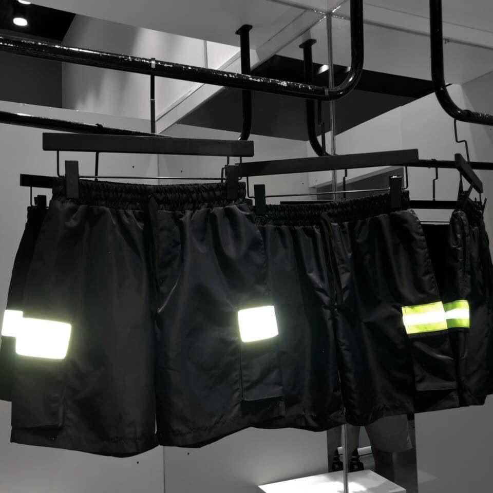Quần Short kaki Phản Quang túi hộp dành cho nam nữ