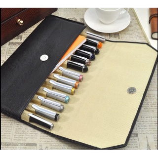 CẶP DA/BAO DA ĐỰNG BÚT WANCHER ĐỰNG 13 BÚT