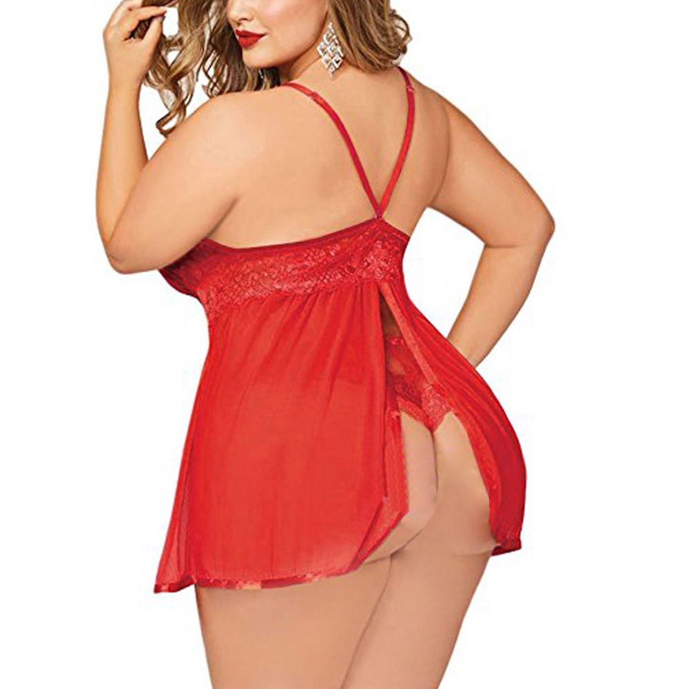 Đầm ngủ ren hoa thiết kế quyến rũ cho phái nữ