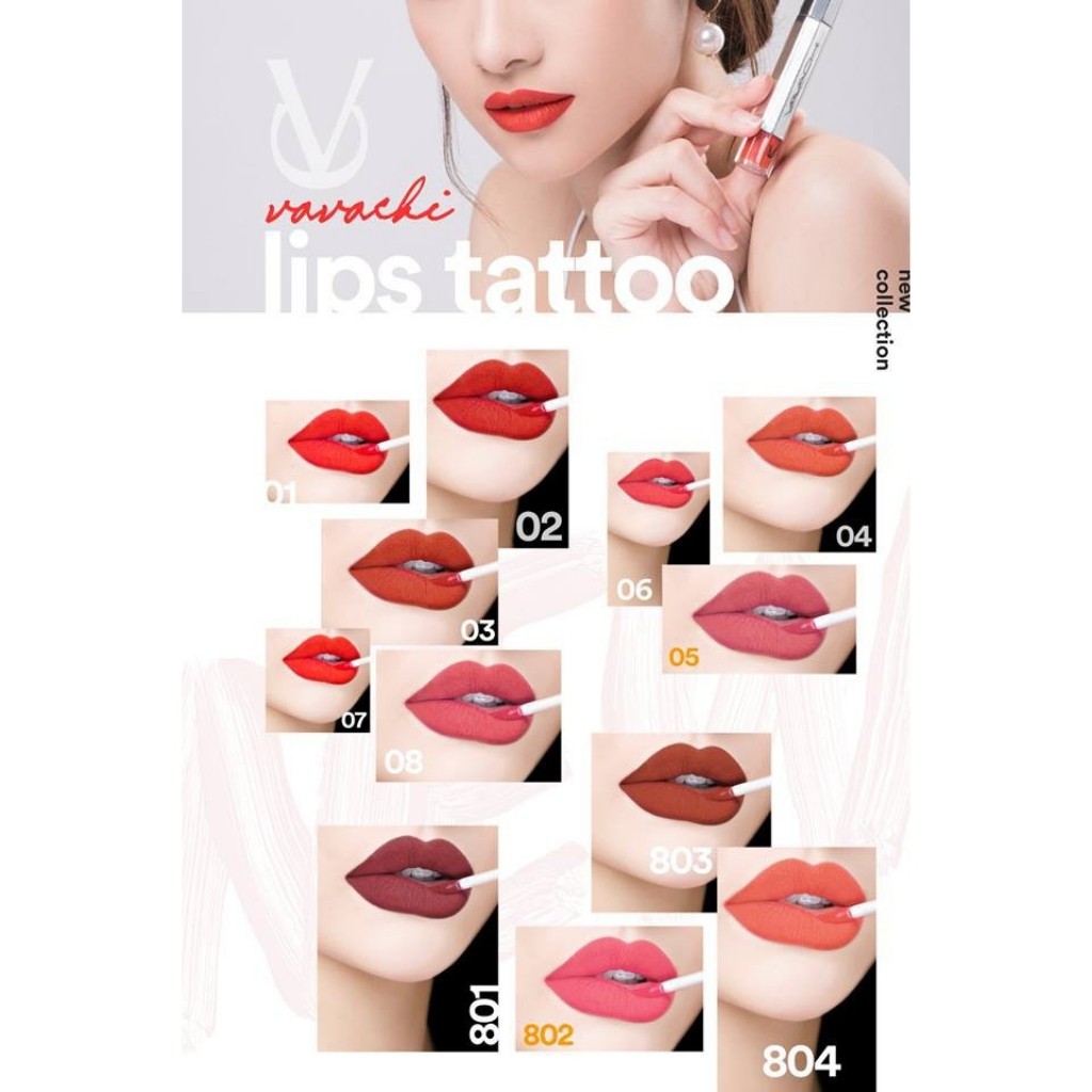 Son kem lỳ Vavachi liquid matte liptick không chì, mềm môi - MyMycosmetic