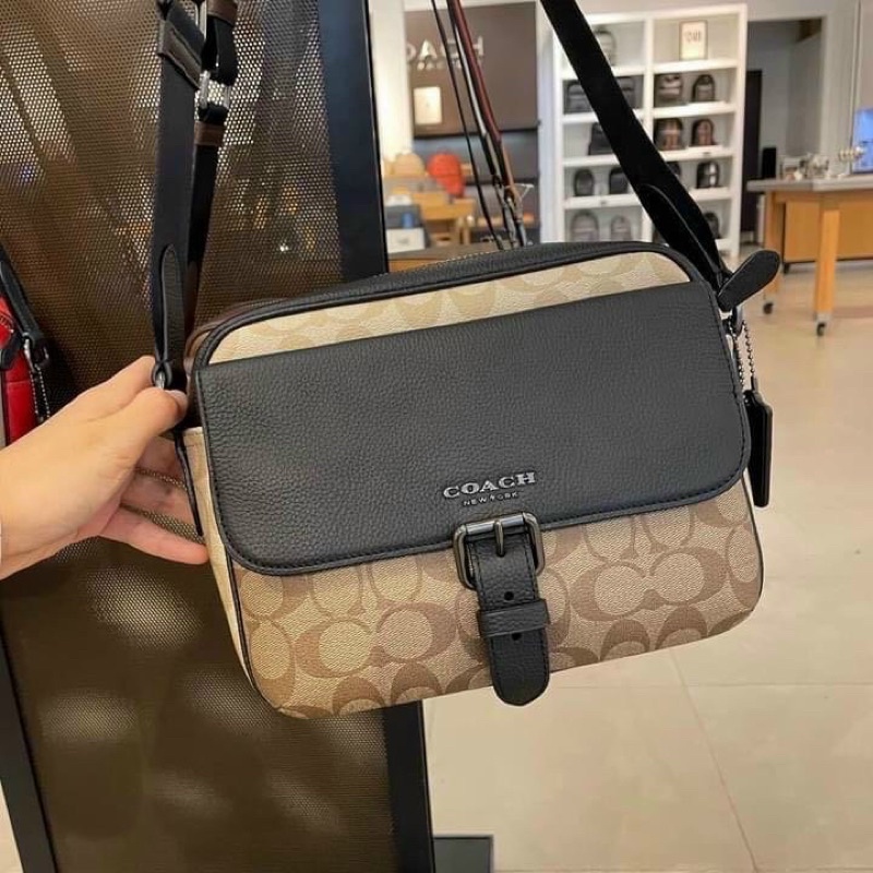 JEN - Túi đeo chéo Nam dáng hộp lịch lãm