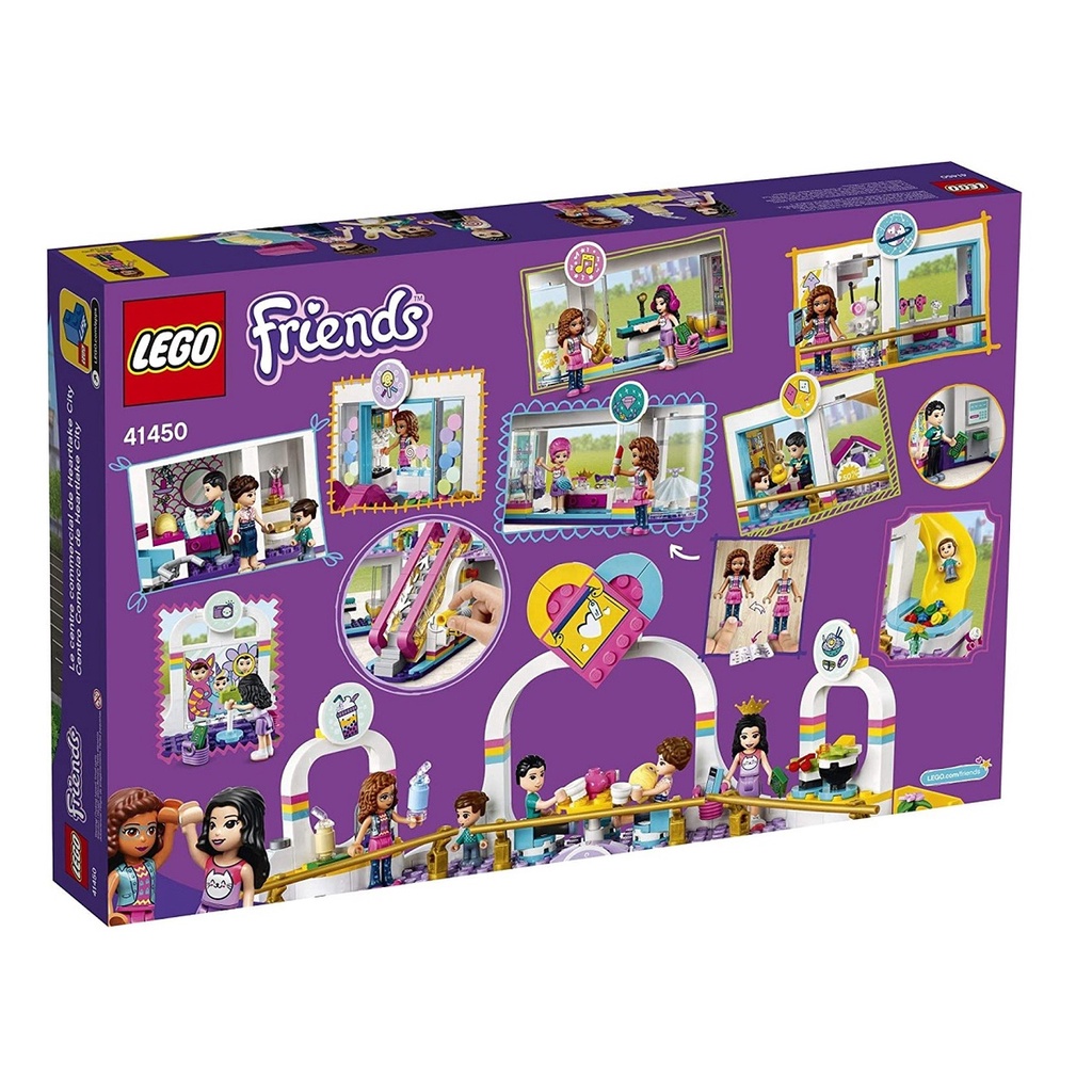 Bộ Đồ Chơi LEGO Friends 41450 Heartlake City Shopping Mall - Trung Tâm Mua Sắm Heartlake