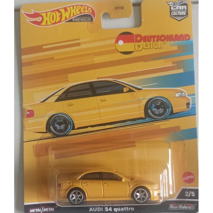 xe mô hình hotwheels carculture: audi S4 quattro