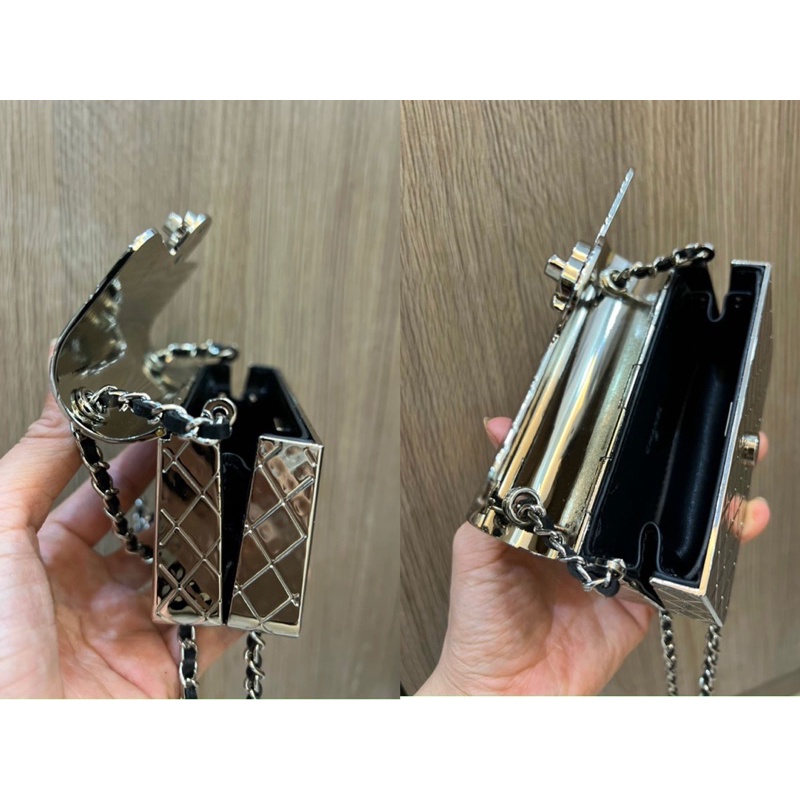 Túi channel cốp nhựa dây xích mai phương bùi