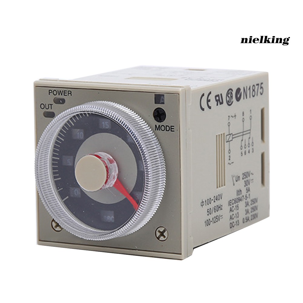 POWER Rơ Le Canh Thời Gian Trễ Nk H3Cr-A8