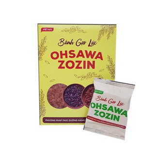 Bánh gạo lứt Zozin (125gr) bánh ăn kiêng dành cho chế độ ăn giảm cân