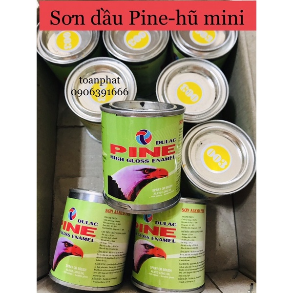 Sơn dầu hũ nhỏ đủ màu| sơn kim loại, gỗ, sắt...