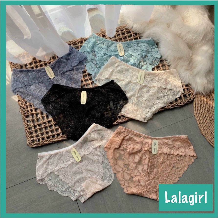 Quần Lót Nữ Ren Sexy Thiết Kế Họa Tiết Ren Xuyên Thấu Siêu Gợi Cảm Quyến Rũ [QLR] | BigBuy360 - bigbuy360.vn