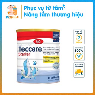 Sữa tăng cân cho bé nhẹ cân - sữa bột teccare starter 800g
