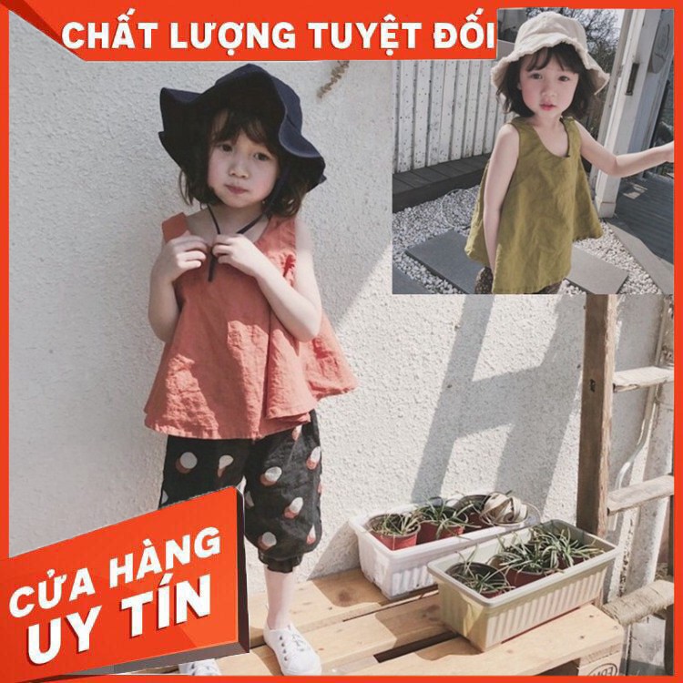 Set Hàn Quốc bé gái mùa hè quần túm