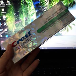 [Date: 12/2020] KEM ĐÁNH RĂNG CREST 3D WHITE BRILLIANCE  BLAST - 116G