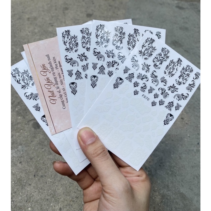 Sticker hình dán móng