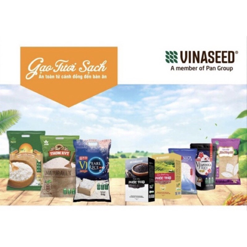(5kg) Gạo VJ Pearl Rice- Vinaseed