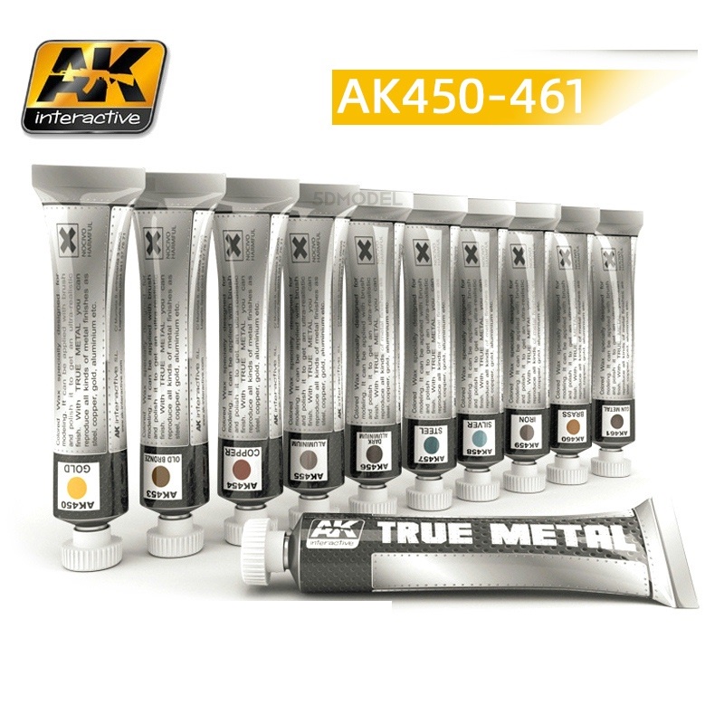 Bột màu AK TRUE METAL 450-461