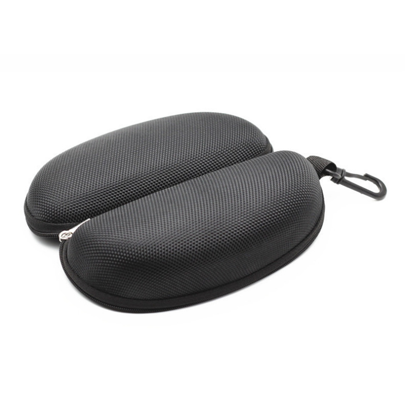 Sunglasses Case Compression Resistant Zipper Hook Glasses Case EVA Sunglasses Case