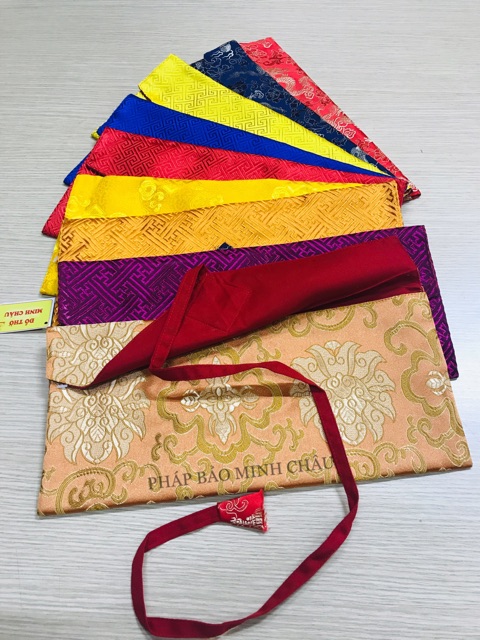 Túi gấm Nepal bọc kinh sách