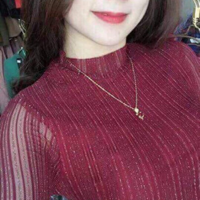 Áo nhũ kẻ