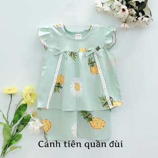 Bộ tole bé gái (quần đùi)