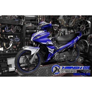 Tem Jupiter Mẫu Brembo Xanh GP Trắng