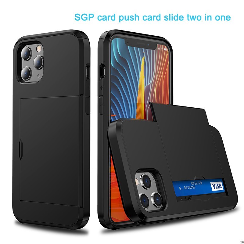 Ốp Lưng Có Khe Cắm Thẻ Cho IPhone 12 Pro Max