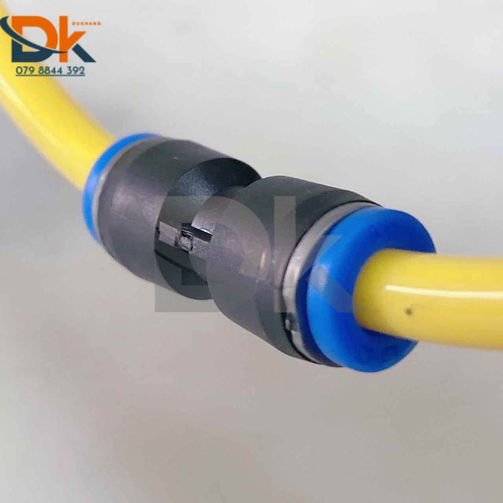 Nối 2 đầu ống khí nén PU