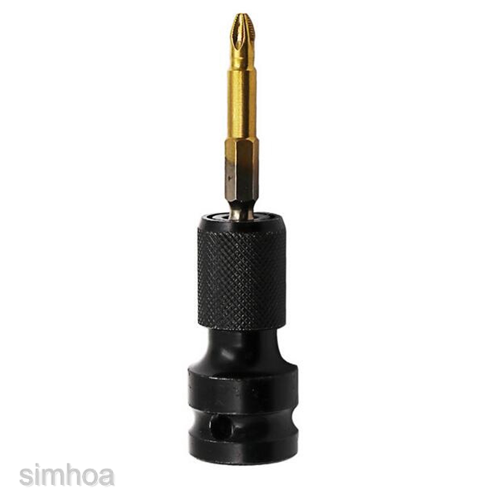 Đầu Chuyển Đổi Đầu Lục Giác 1 / 2 &quot;Sang 1 / 4&quot; Tháo Gỡ Nhanh Tiện Dụng