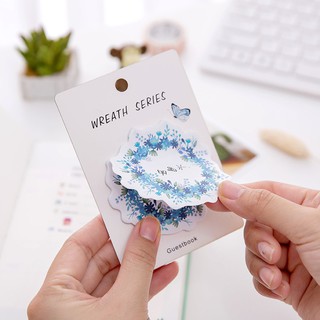 Giấy nhớ note hình hoa