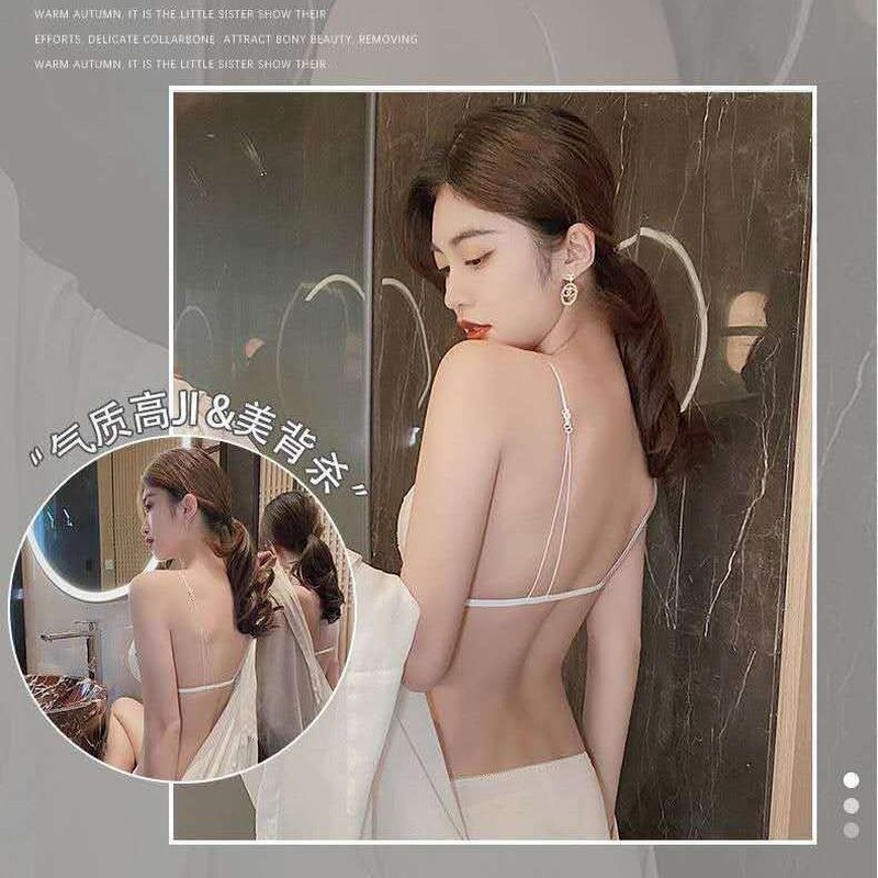 Áo Lót Nâng Ngực Không Gọng Kiểu Dáng Đơn Giản Cho Nữ