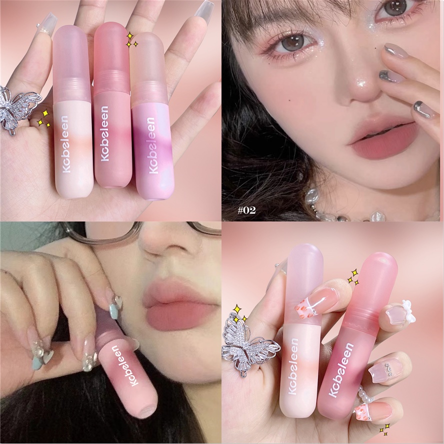 Son Lì KOBELEEN Chống Nước Lâu Phai 6 Màu Sắc Lựa Chọn