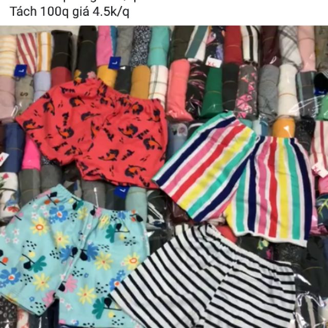 Combo 100q đùi cho bé