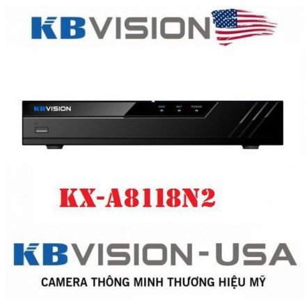 ĐẦU GHI 8 CỔNG KX-A8118N2 KBVISION