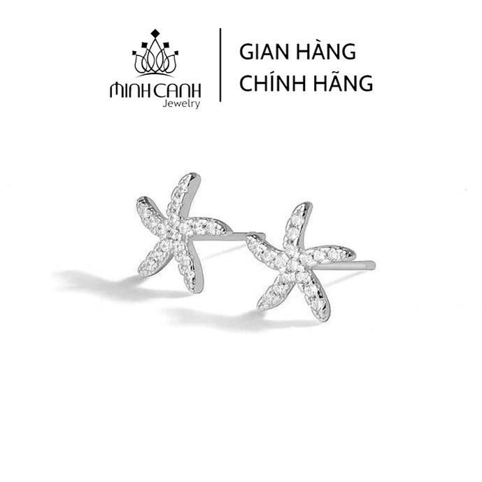 Bông Tai Bạc Ta Sao Biển - Minh Canh Jewelry